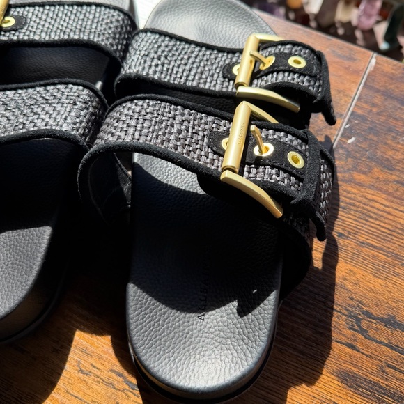 All Saints Sian Raffia Sandal - Picture 5 of 8